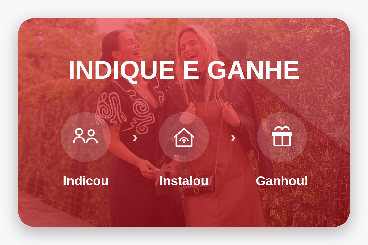 Indique e Ganhe: indicou, instalou, ganhou